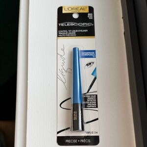 L'Oreal Telescopic Eyeliner in Black and Metallic Blue